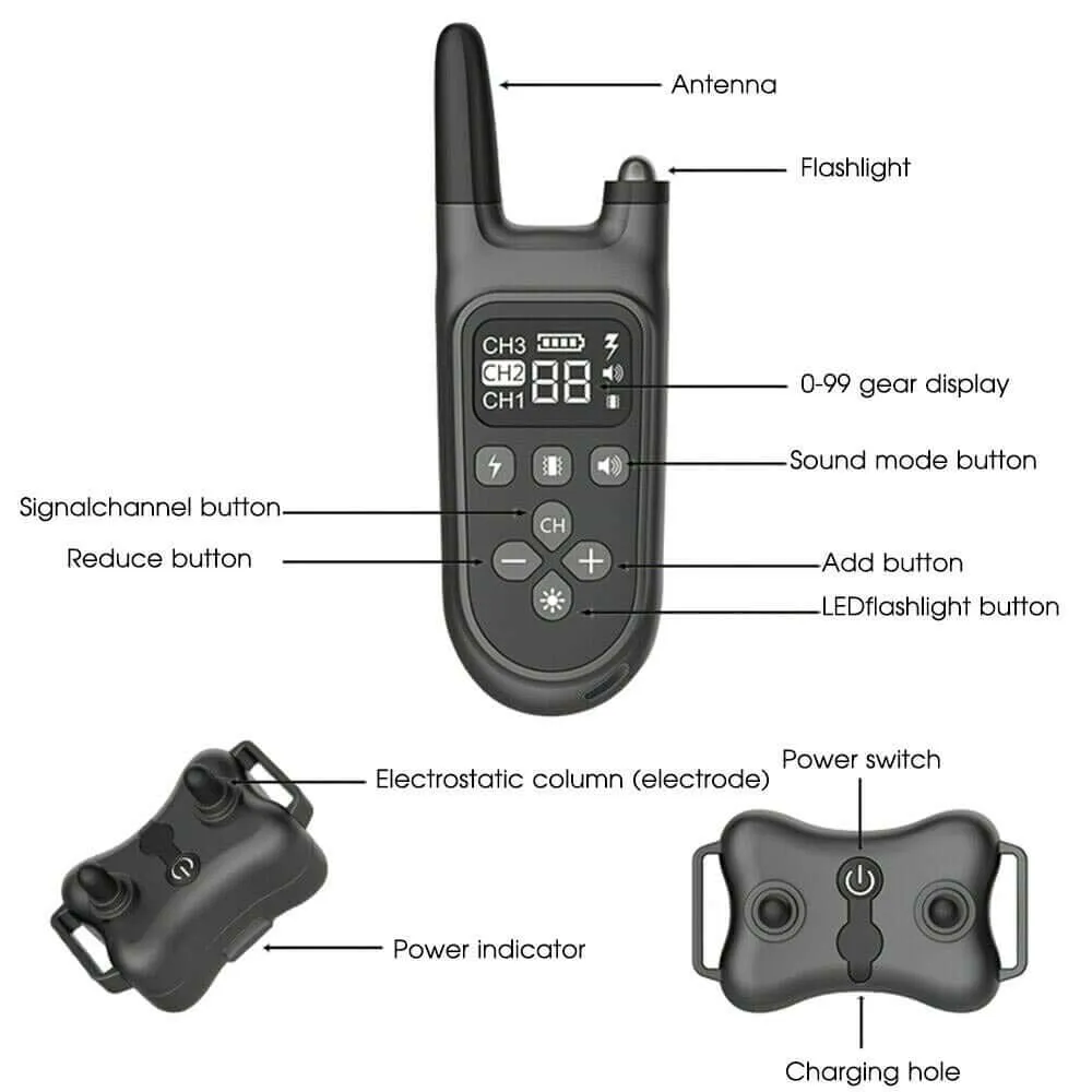 Dog Training Collar 800M