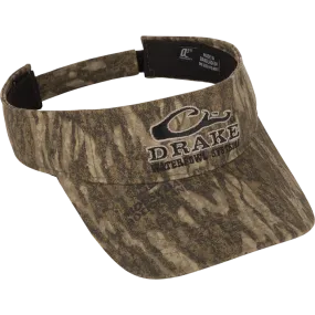 Drake Logo Visor- Bottomland