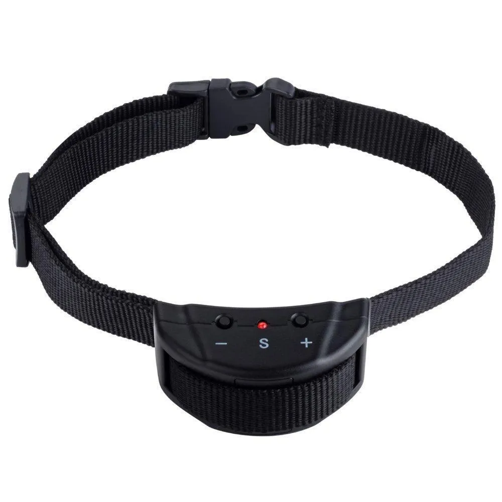 Electric Pet Dog Anti-Bark Training Collar Safe Tone Shock Control Adjustable