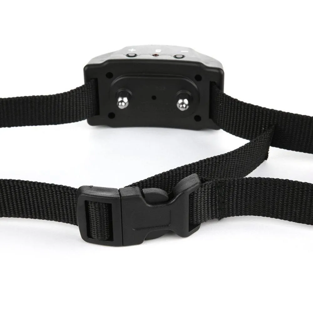 Electric Pet Dog Anti-Bark Training Collar Safe Tone Shock Control Adjustable
