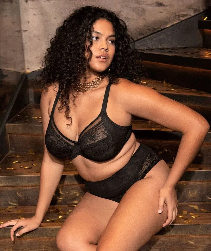 Elomi Kendra Full Brief - Black