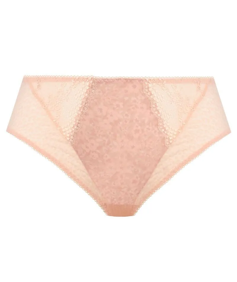 Elomi Lucie High Leg Brief - Pale Blush