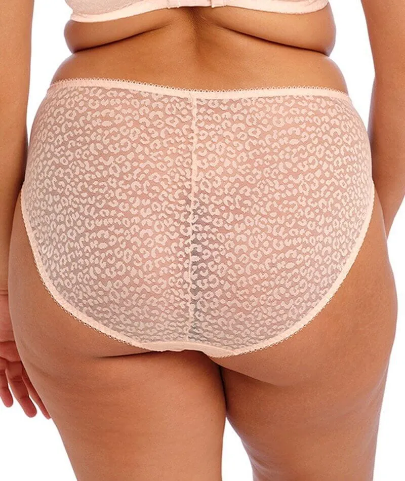 Elomi Lucie High Leg Brief - Pale Blush