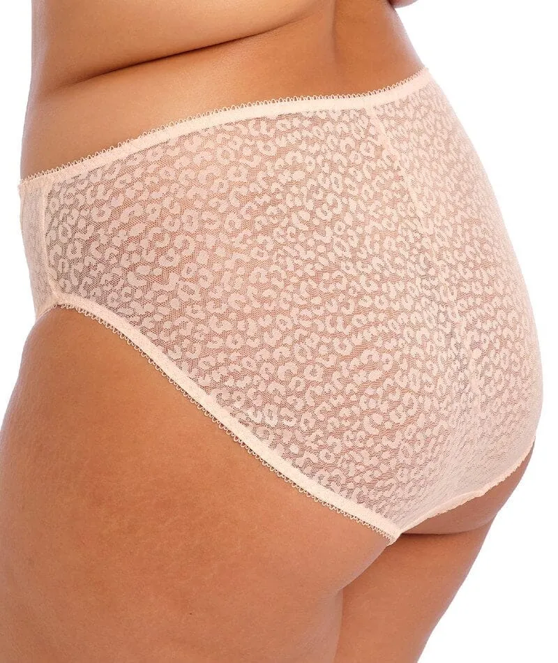 Elomi Lucie High Leg Brief - Pale Blush
