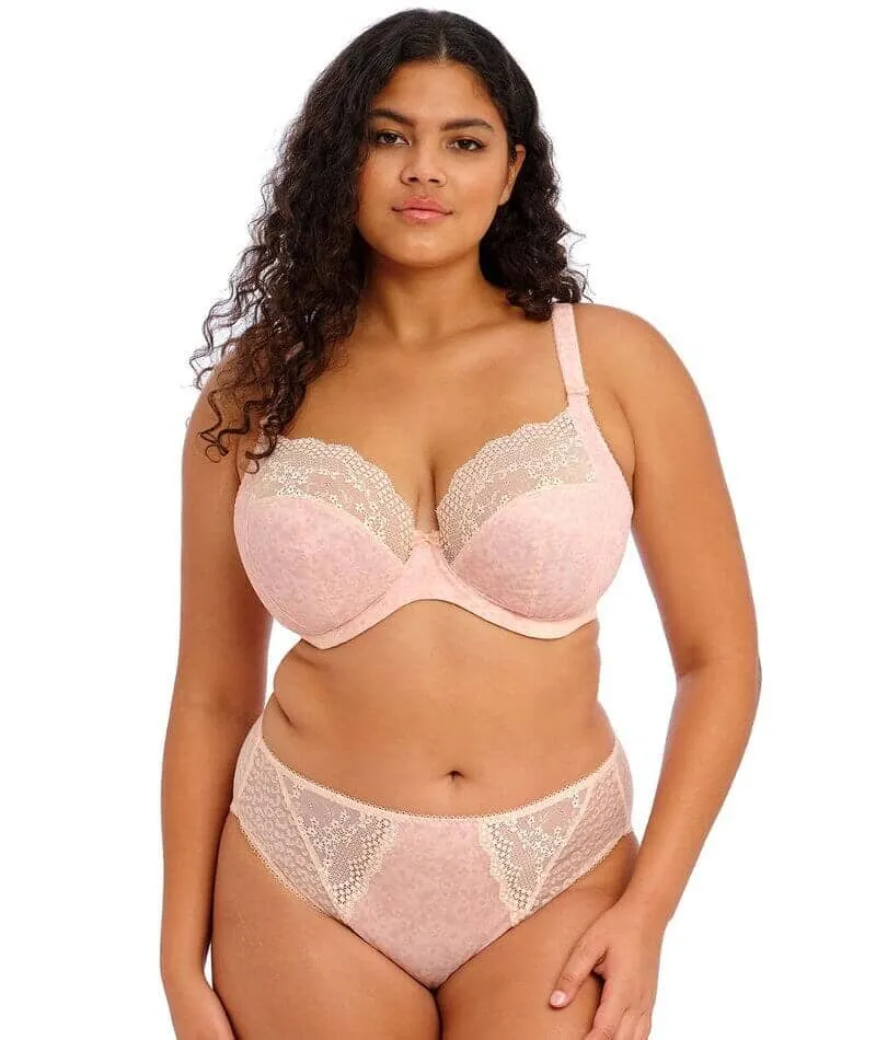 Elomi Lucie High Leg Brief - Pale Blush