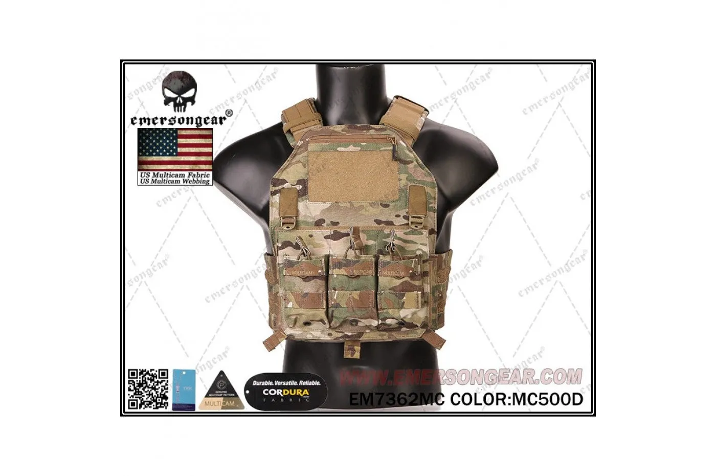 Emerson Gear BASILISK Plate Carrier (BK / CB / MC / WG)