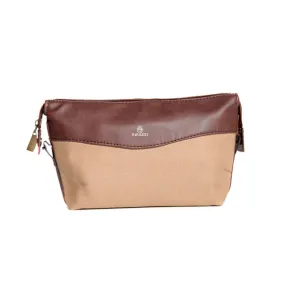 Emirates Business Class Men's Pouch Brown Special Canvas Pouch only
