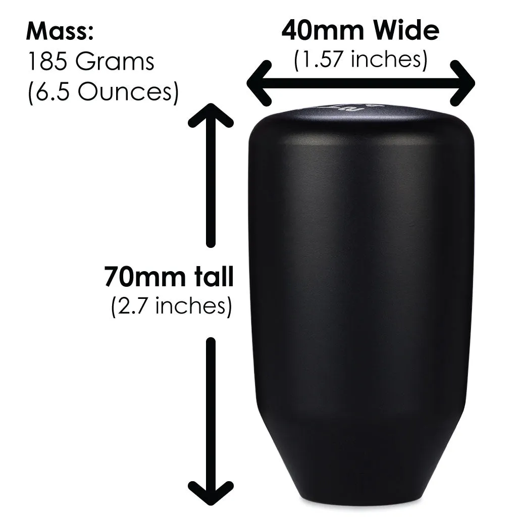 ESCO-T6 Shift Knob in Satin Black Finish (M10X1.5)