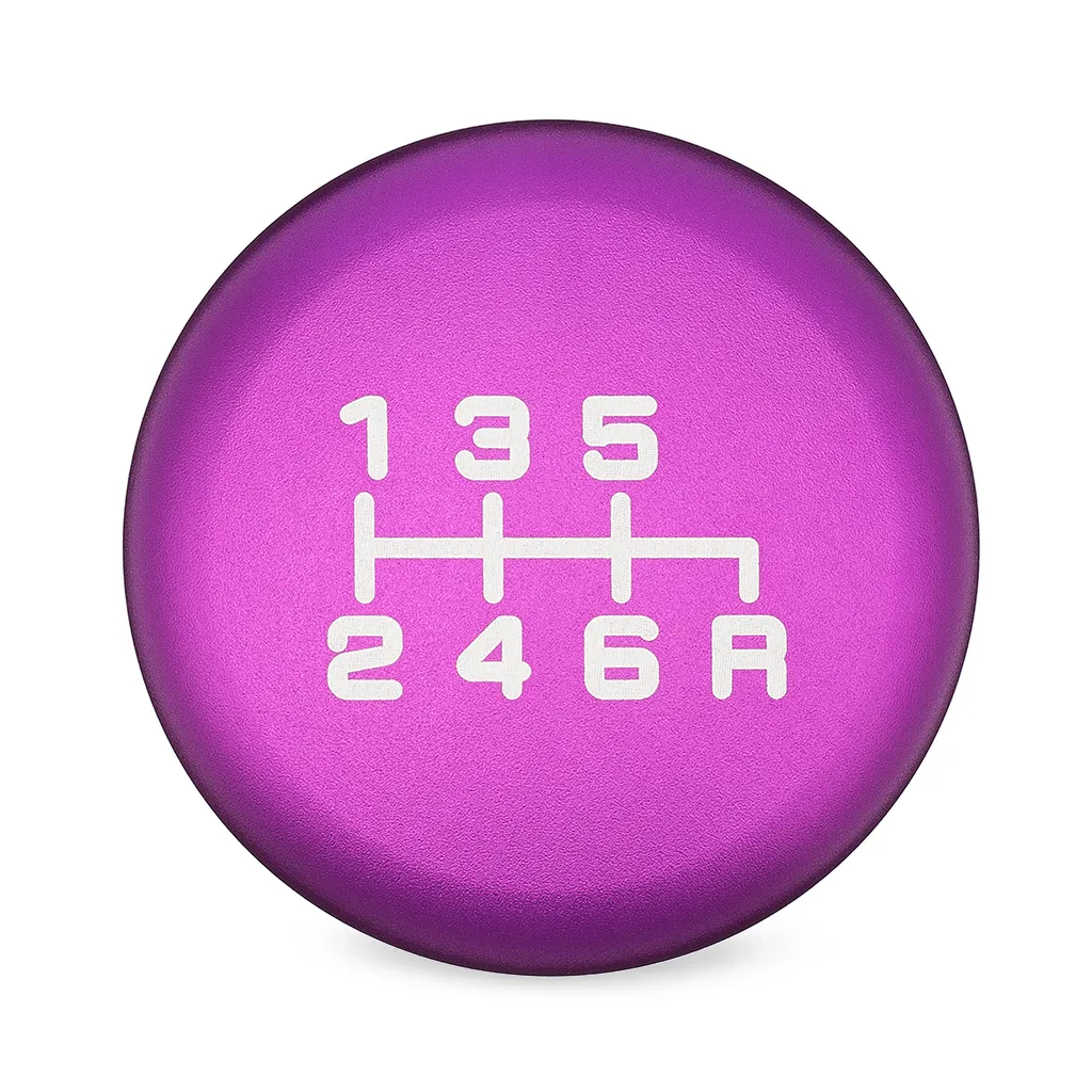ESCO-T6 Shift Knob in Satin Purple Finish (M10X1.5)