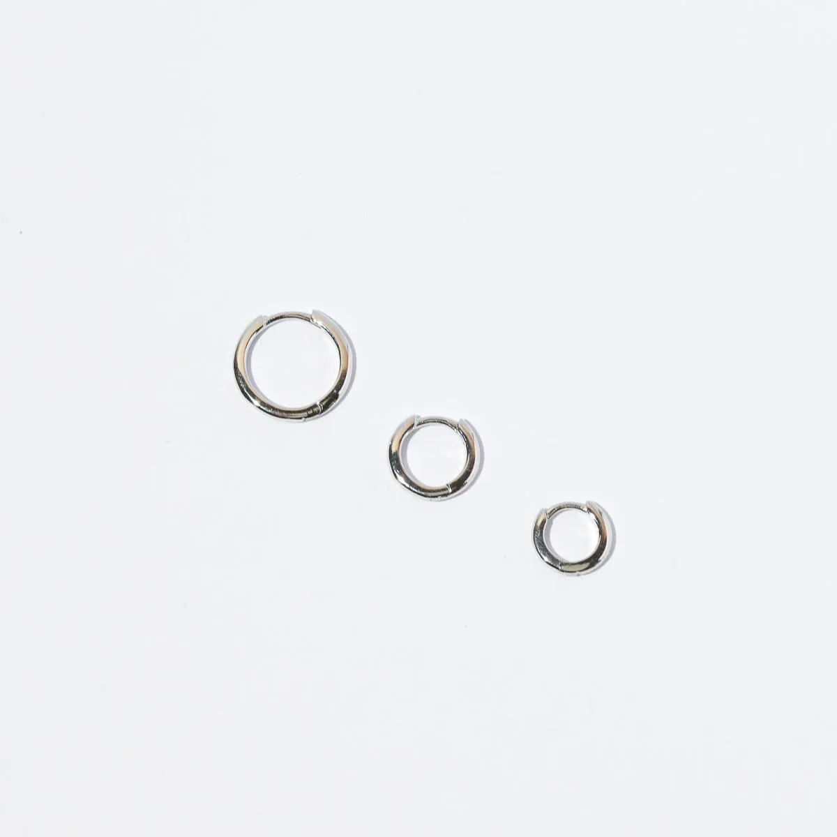Essential 6.5mm Hoop in Silver