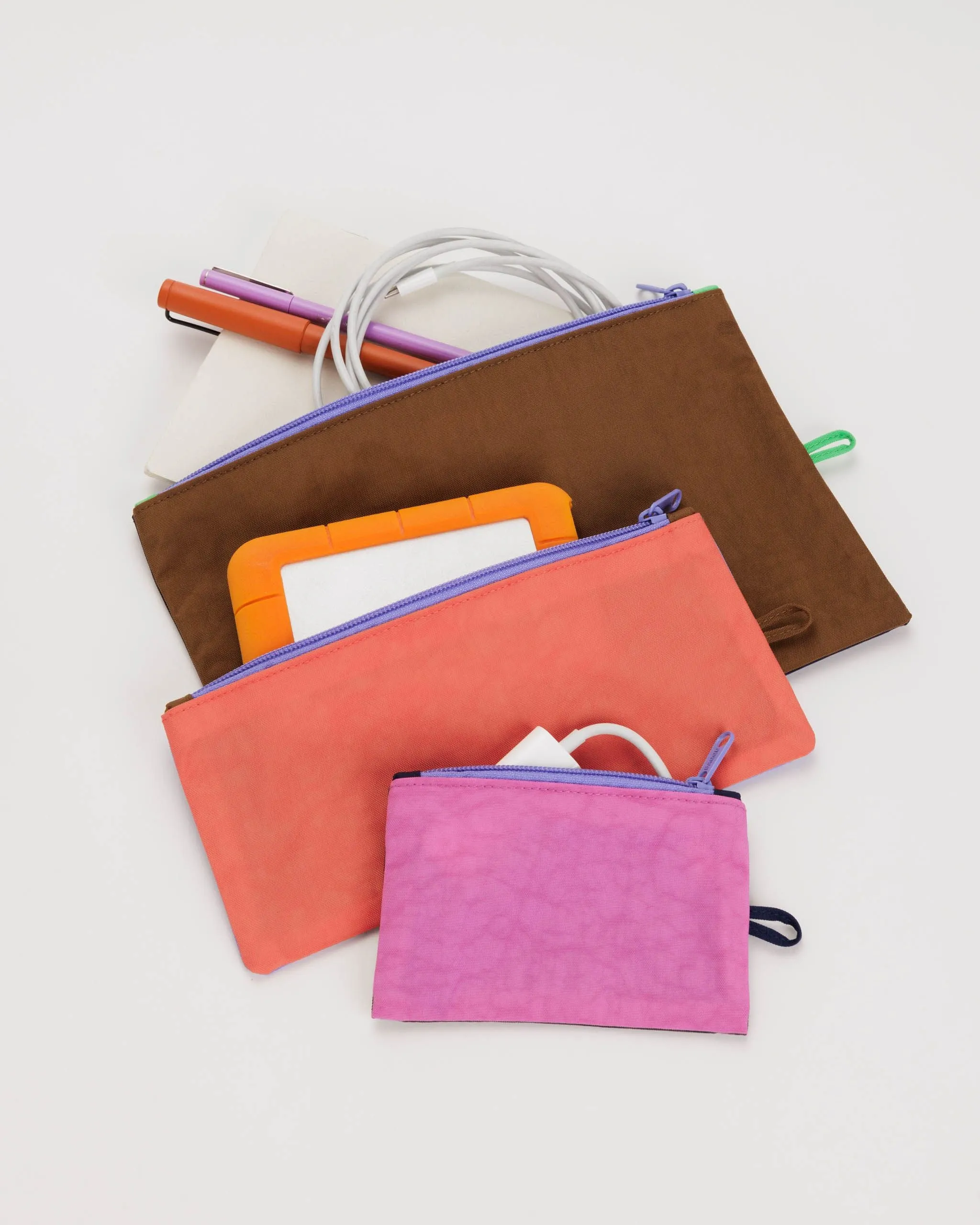 Flat Pouch Set - Night Lights