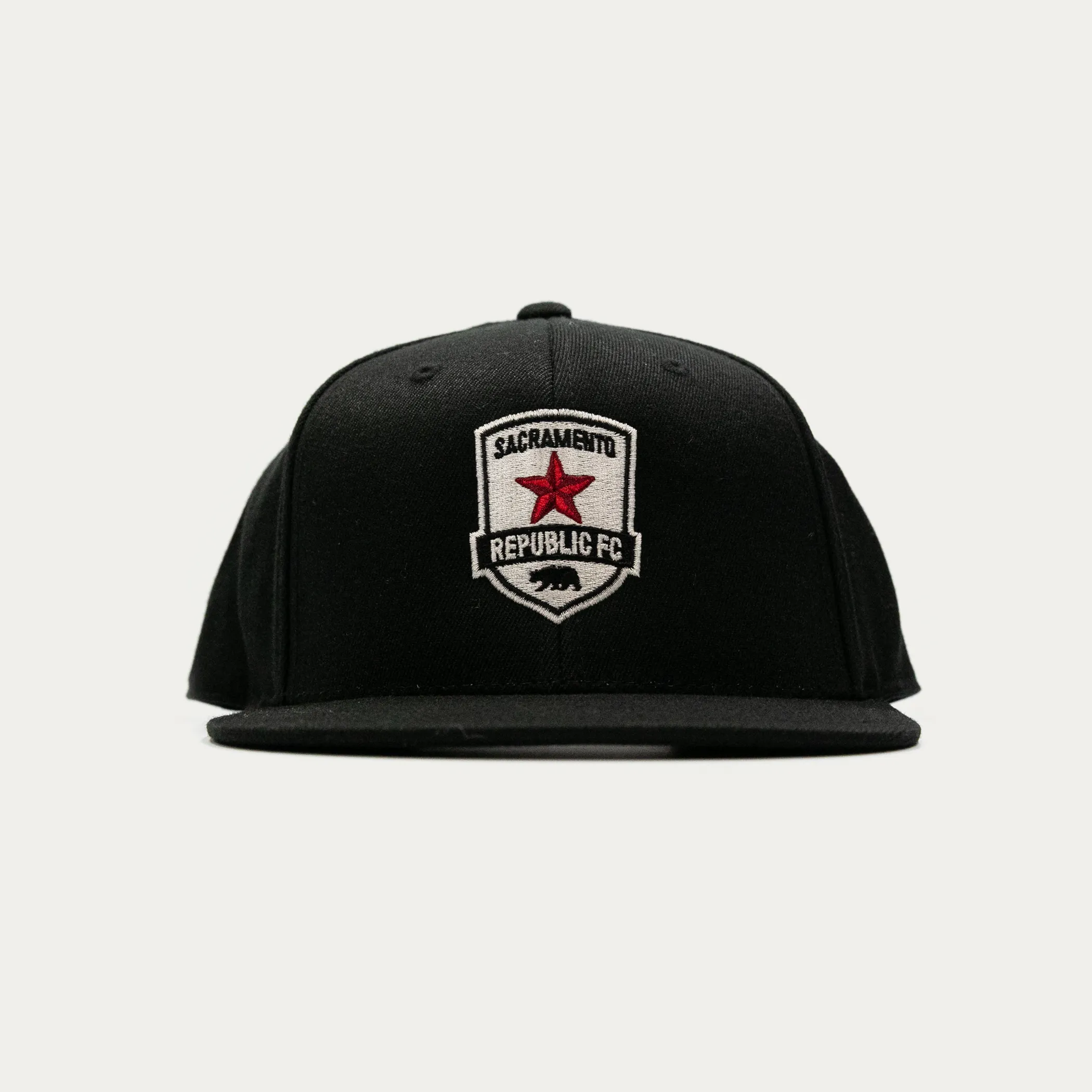 Flexfit® Primary Flatbill Trucker - Black