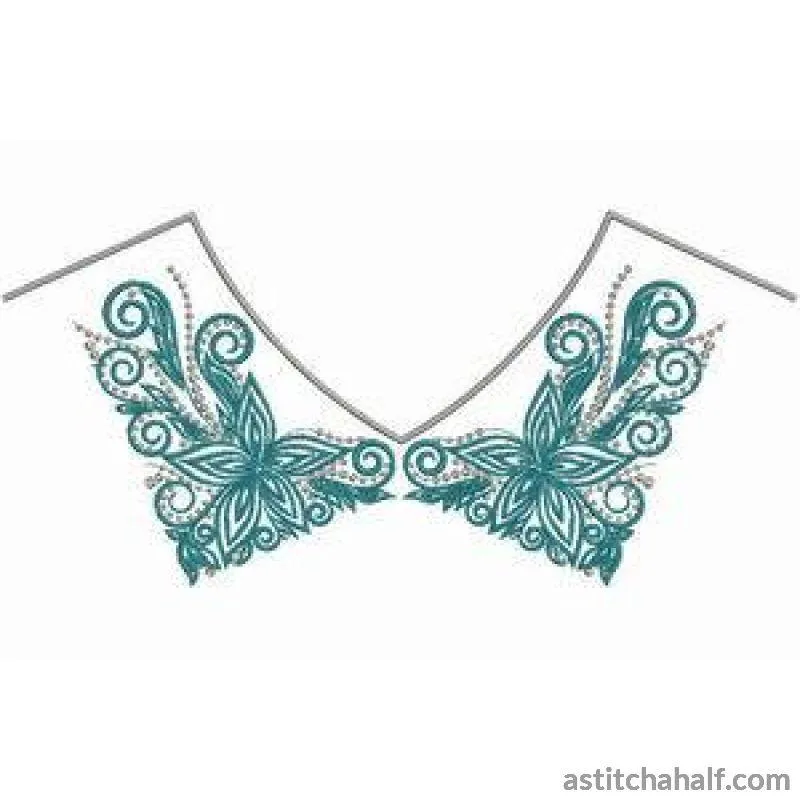 Flora Antico Neckline Variety