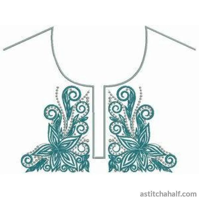 Flora Antico Neckline Variety
