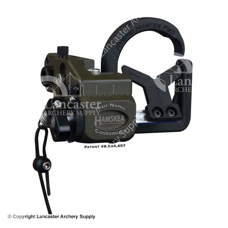 Hamskea Hybrid Hunter Pro Custom Engraved Arrow Rest (Microtune)