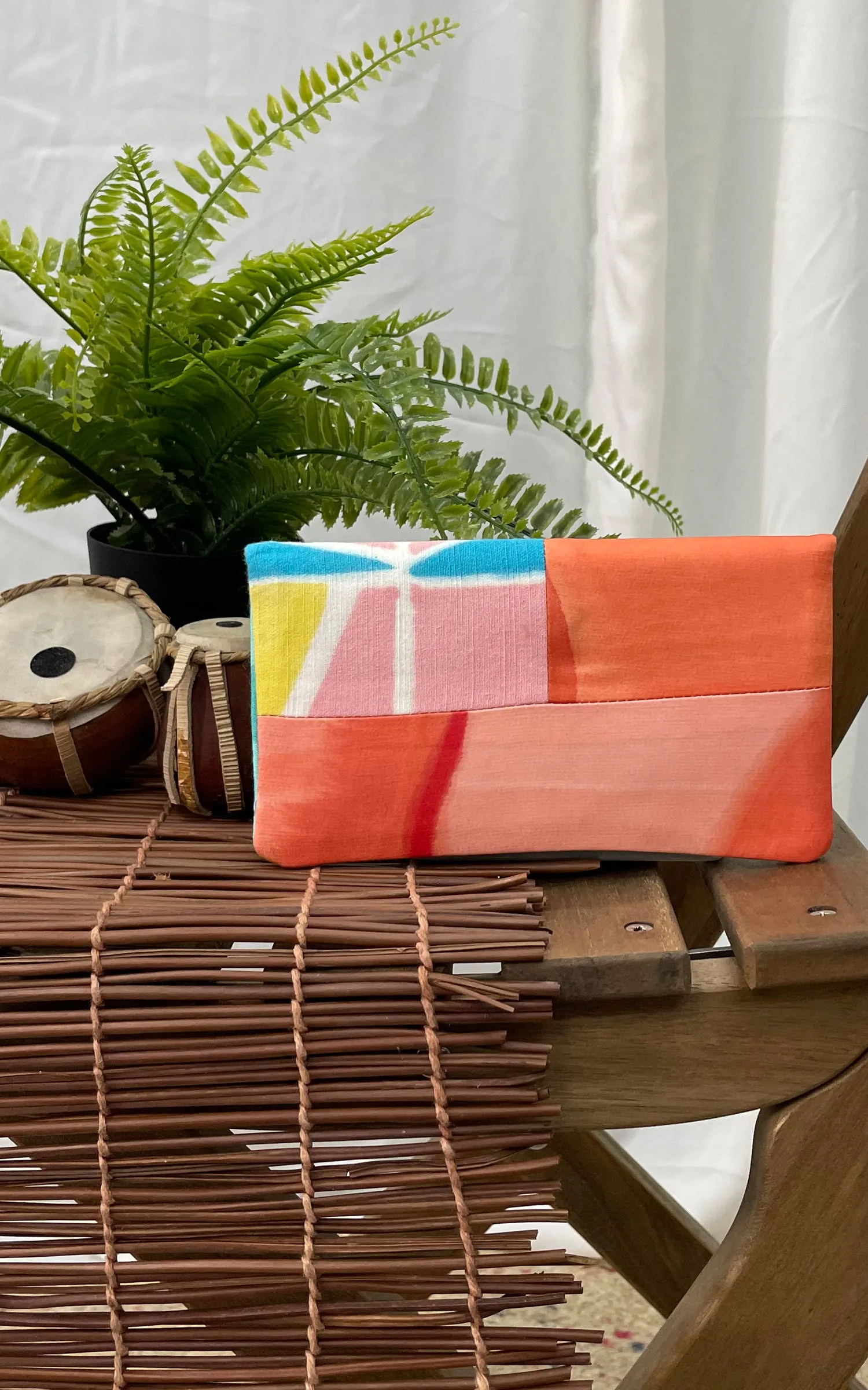 Hand Brush Painted Money Holder
