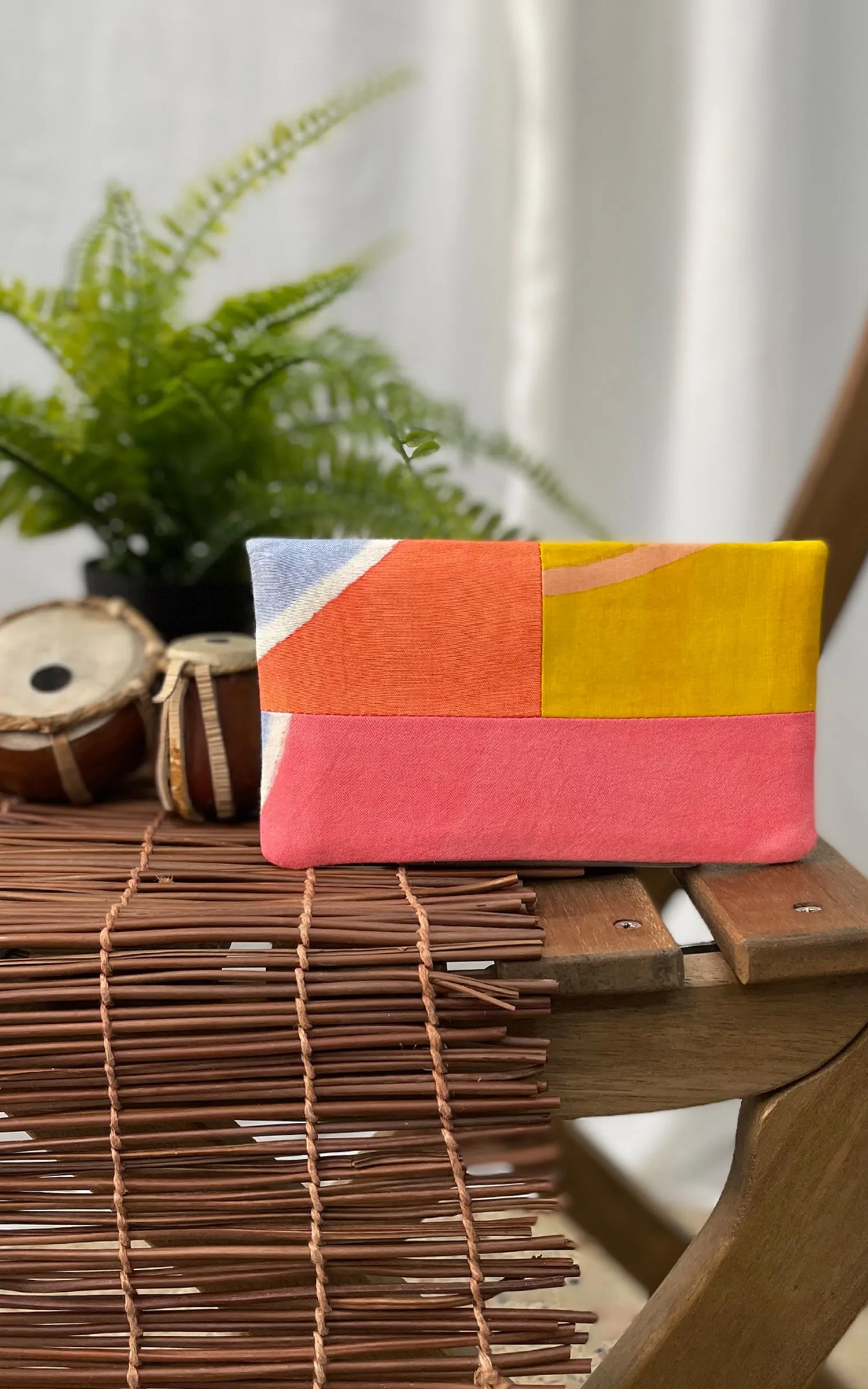 Hand Brush Painted Money Holder