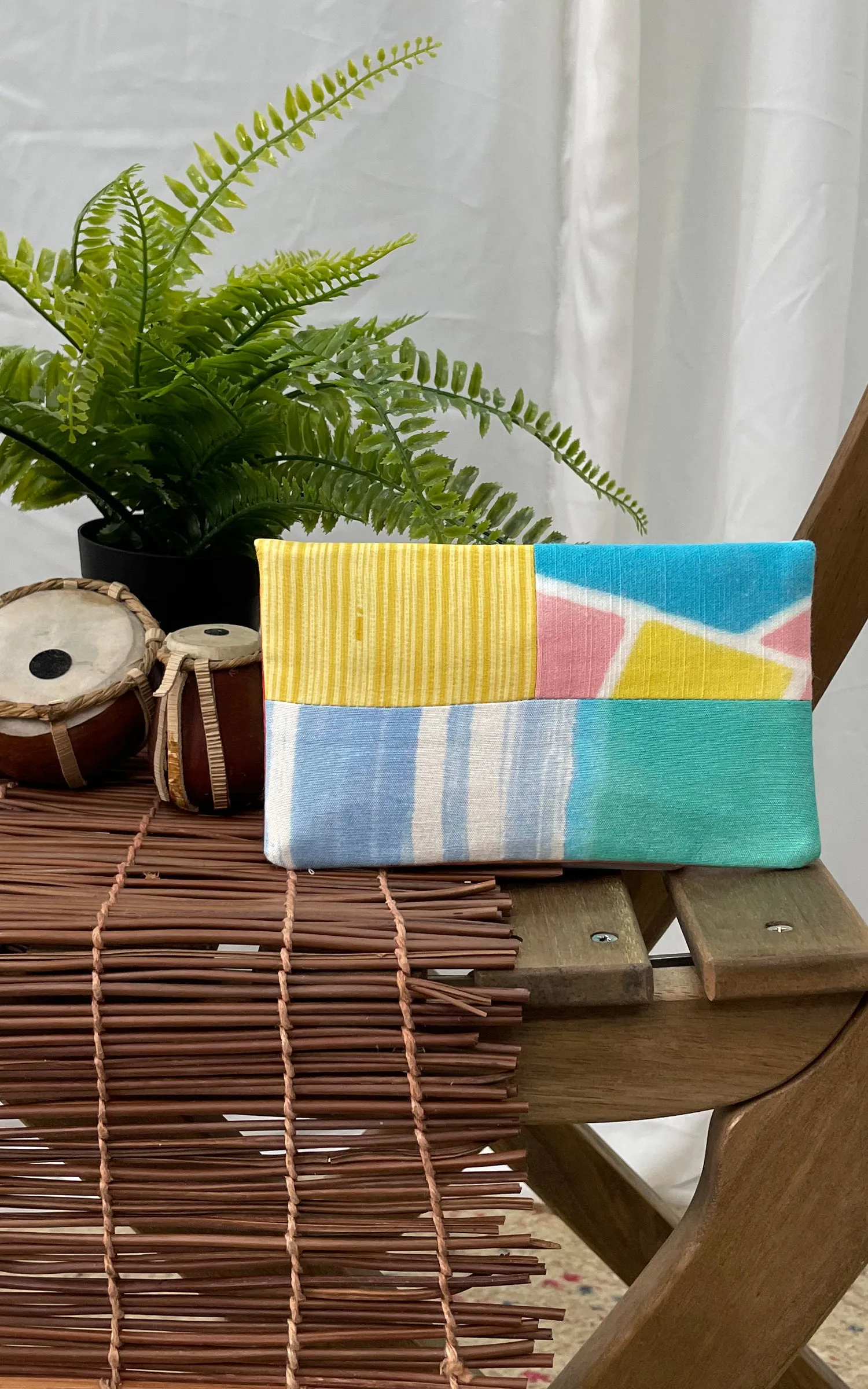 Hand Brush Painted Money Holder