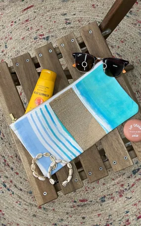 Hand Brush Painted Multipurpose Pouch