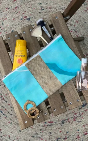 Hand Brush Painted Multipurpose Pouch