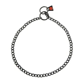 Herm Sprenger Black Stainless Steel Chain Training Collar
