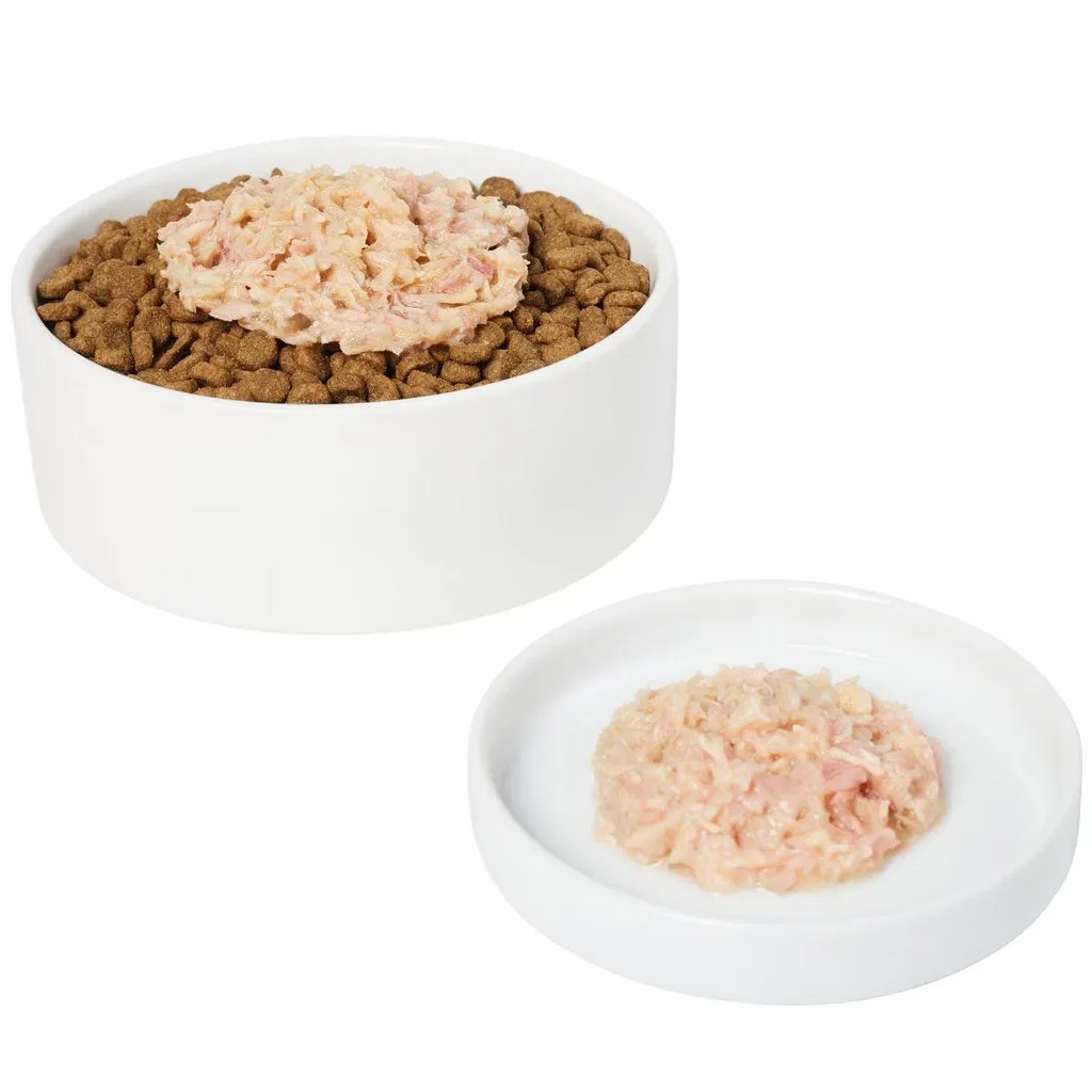 Inaba Twins Tuna & Chicken with Salmon Recipe Grain-Free Cat Food, 1.23-oz