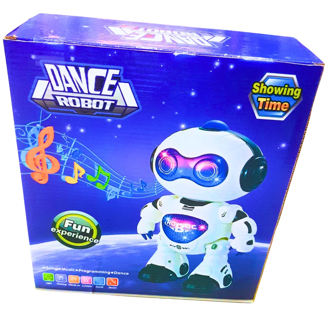 Interactive Dance Robot Toy with Lights & Music | Remote-Controlled | Ages 3 