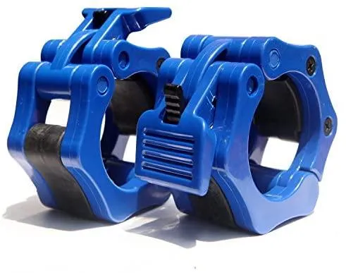 ISF Barbell Collars Olympic 2" Clamps Locking - Quick Release Barbell Clips