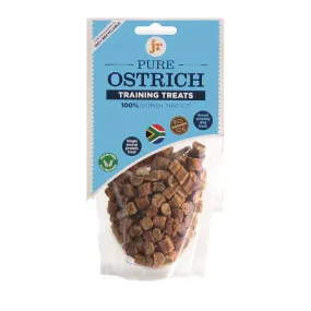 JR PET PURE OSTRICH TRAINING TREATS 85G - BEST BEFORE SEP 2024