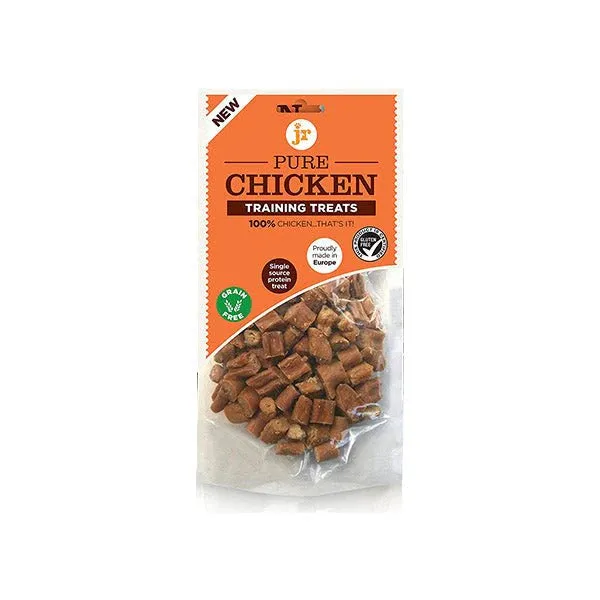 JR PETS PURE CHICKEN TRAINING TREATS 85G - BEST BEFORE OCT 2024