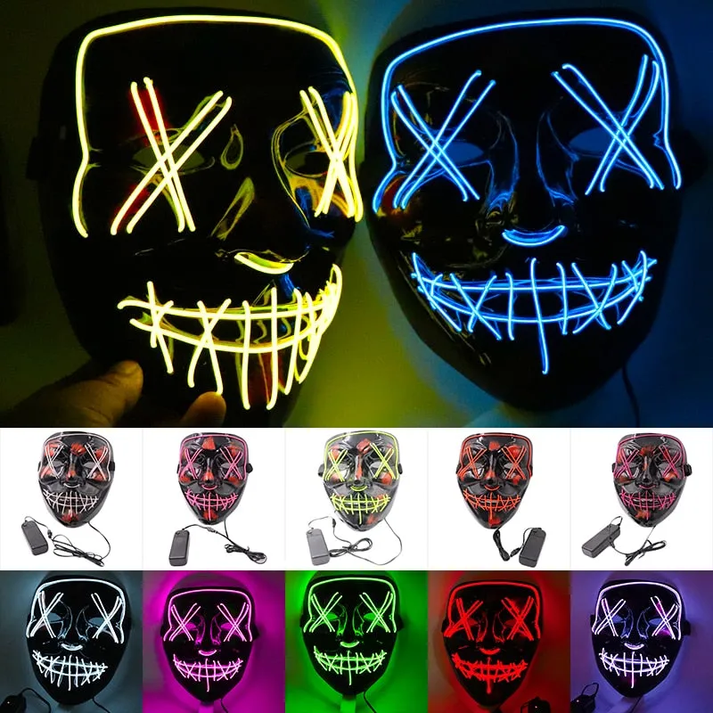 Light Up Wire Mask