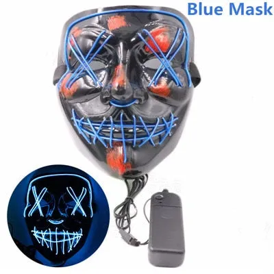 Light Up Wire Mask