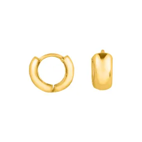 Low Profile Clicker Huggies in Gold - Wide