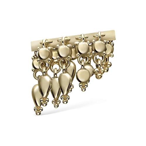 Maria Tash 11mm Tassel Bar Threaded Stud