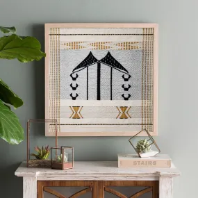 Mithun Wall art 15 x 17 inches-Unframed