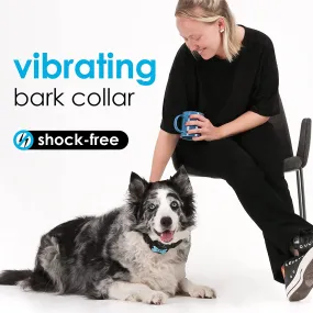 New DogRook NO SHOCK Bark Collar for Small to Large Dogs, Rechargeable, Anti Barking Collar for Dogs 11-110lb