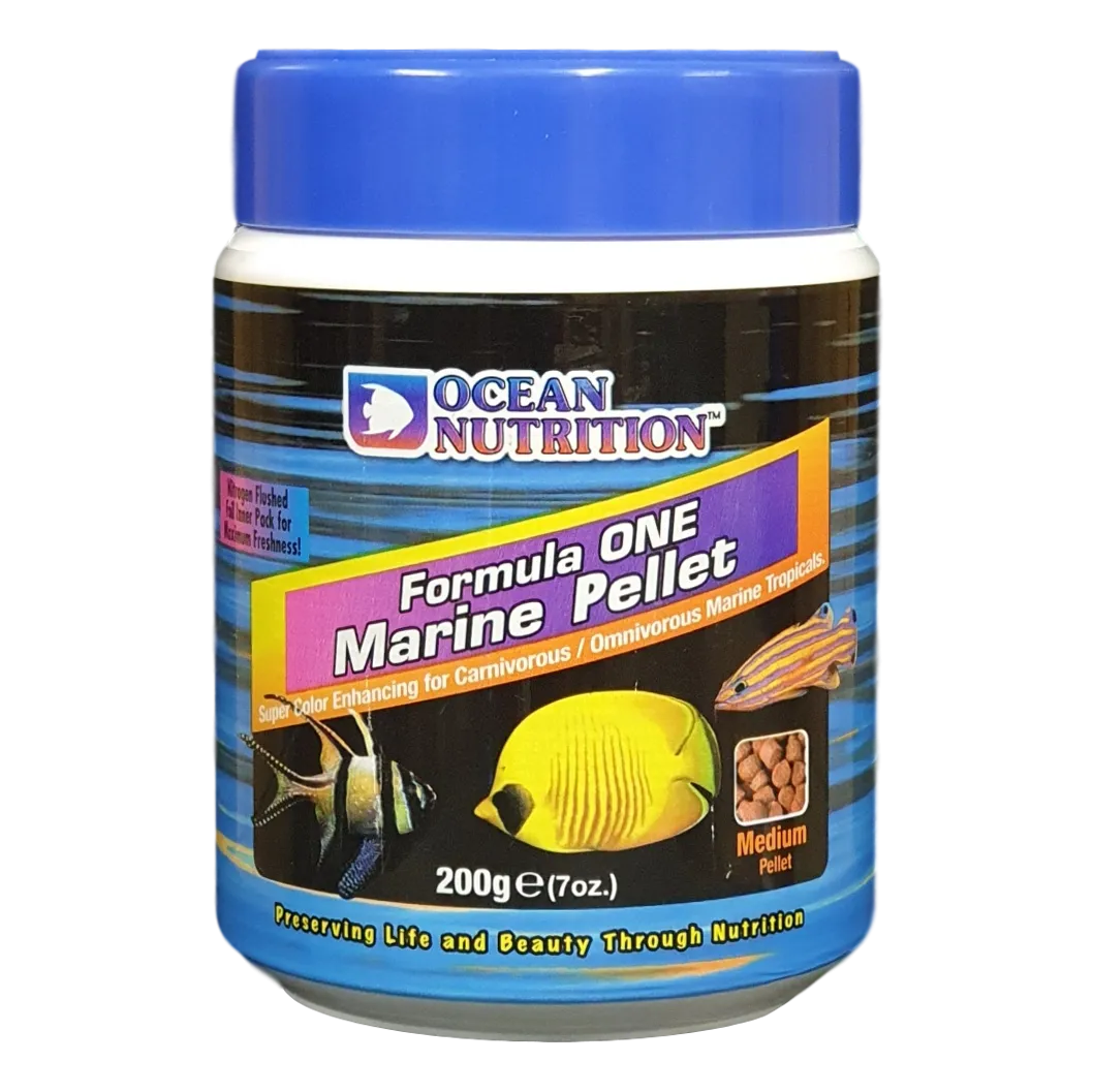 Ocean Nutrition Formula One Marine Pellets Medium Size 200G
