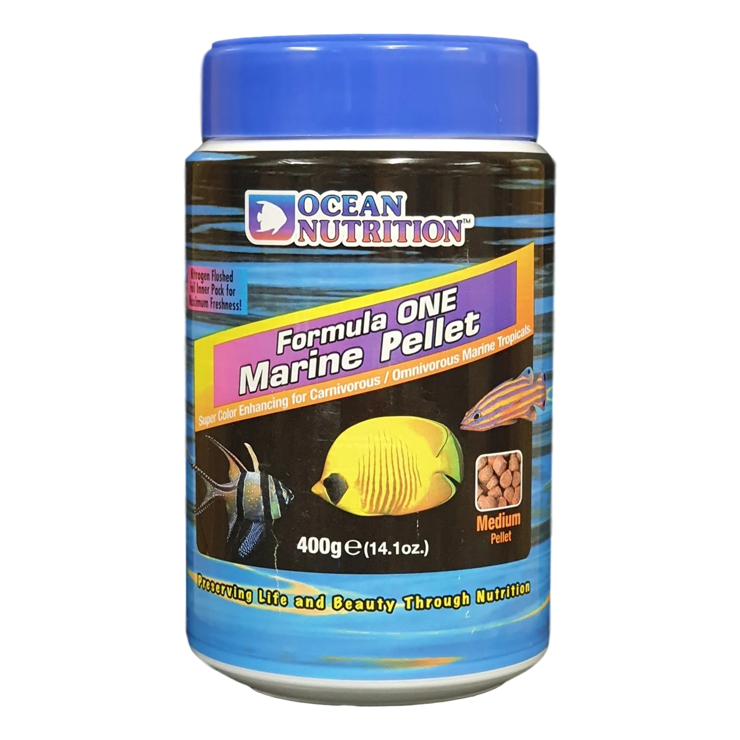 Ocean Nutrition Formula One Marine Pellets Medium Size 400g