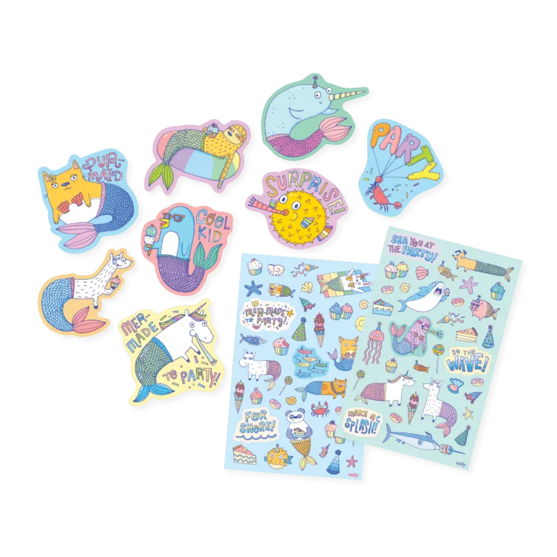 Oh My! Unicorns and Mermaids Happy Pack
