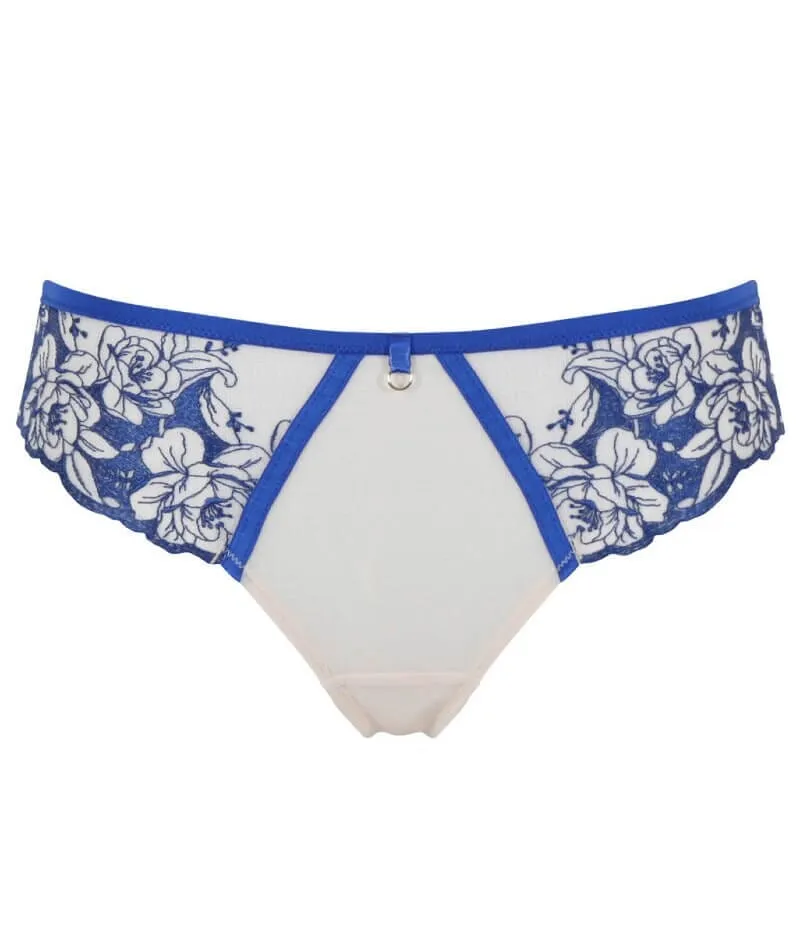 Panache Rosa Thong - Cobalt / Latte