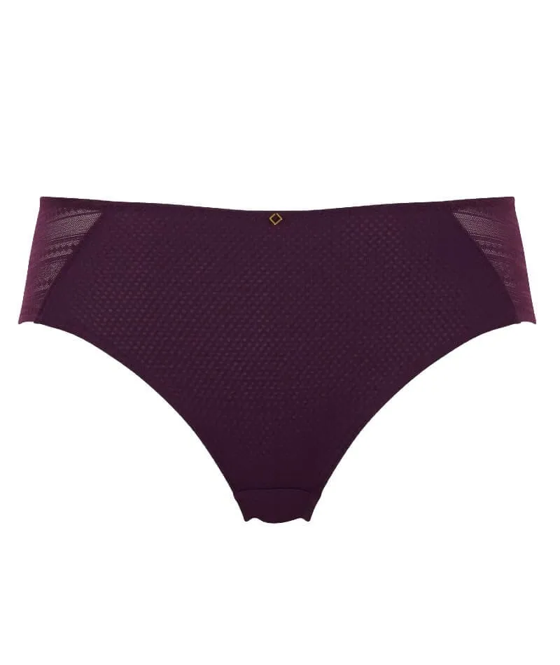 Panache Serene Brief - Aubergine