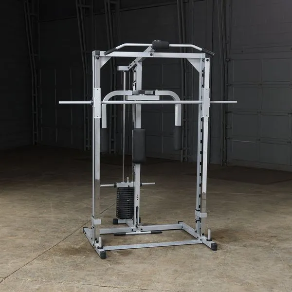 Powerline Smith Machine Package with Bench and Attachments - Full Home Gym PSM1442XS