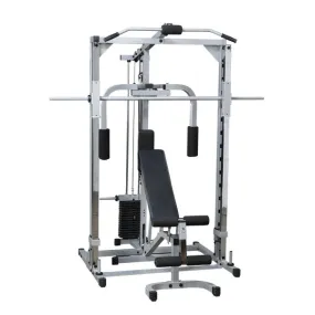 Powerline Smith Machine Package with Bench and Attachments - Full Home Gym PSM1442XS