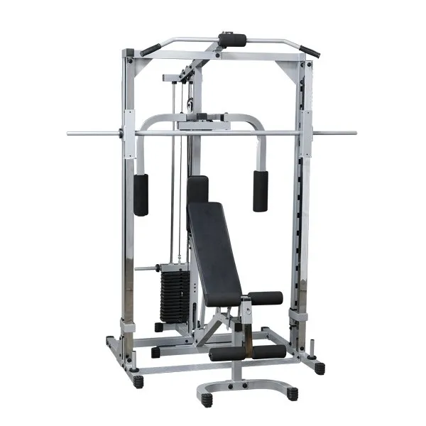 Powerline Smith Machine Package with Bench and Attachments - Full Home Gym PSM1442XS