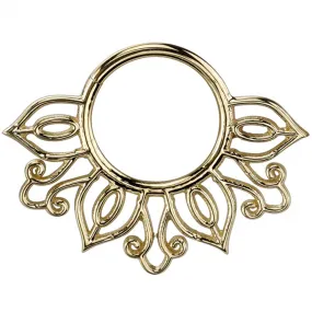 "Azalea" Hinge Ring in Gold
