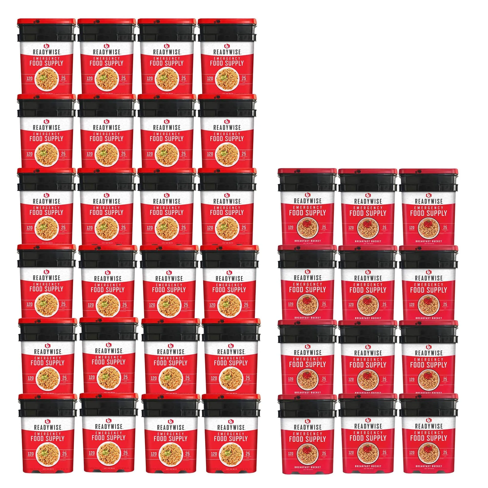 ReadyWise 4320 Serving Package - Breakfast & Entree Assortment