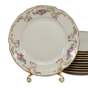 Rosenthal Sanssouci 3029 Diplomat Ivory Gold Bread Butter 6 1/4" Vintage 1960's