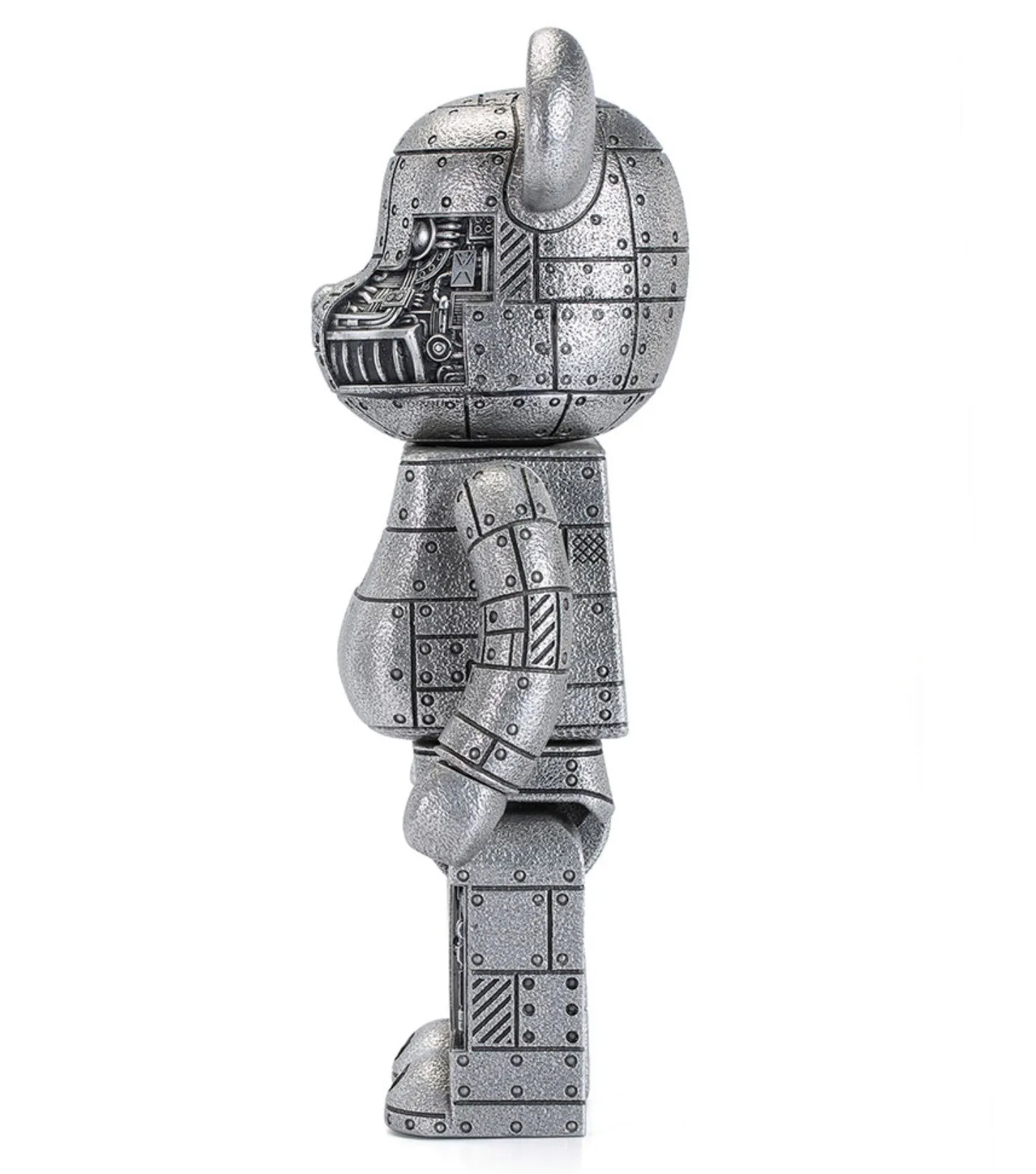 Royal Selangor Steampunk Iron Bright 400% Bearbrick  Be@rbrick