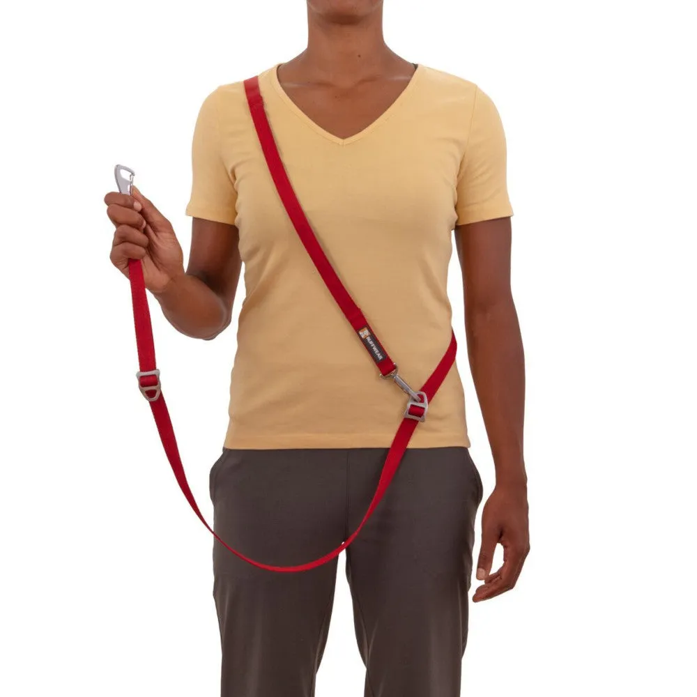 Ruffwear Switchbak Lightweight Multi-Function Dog Leash (Red Sumac)