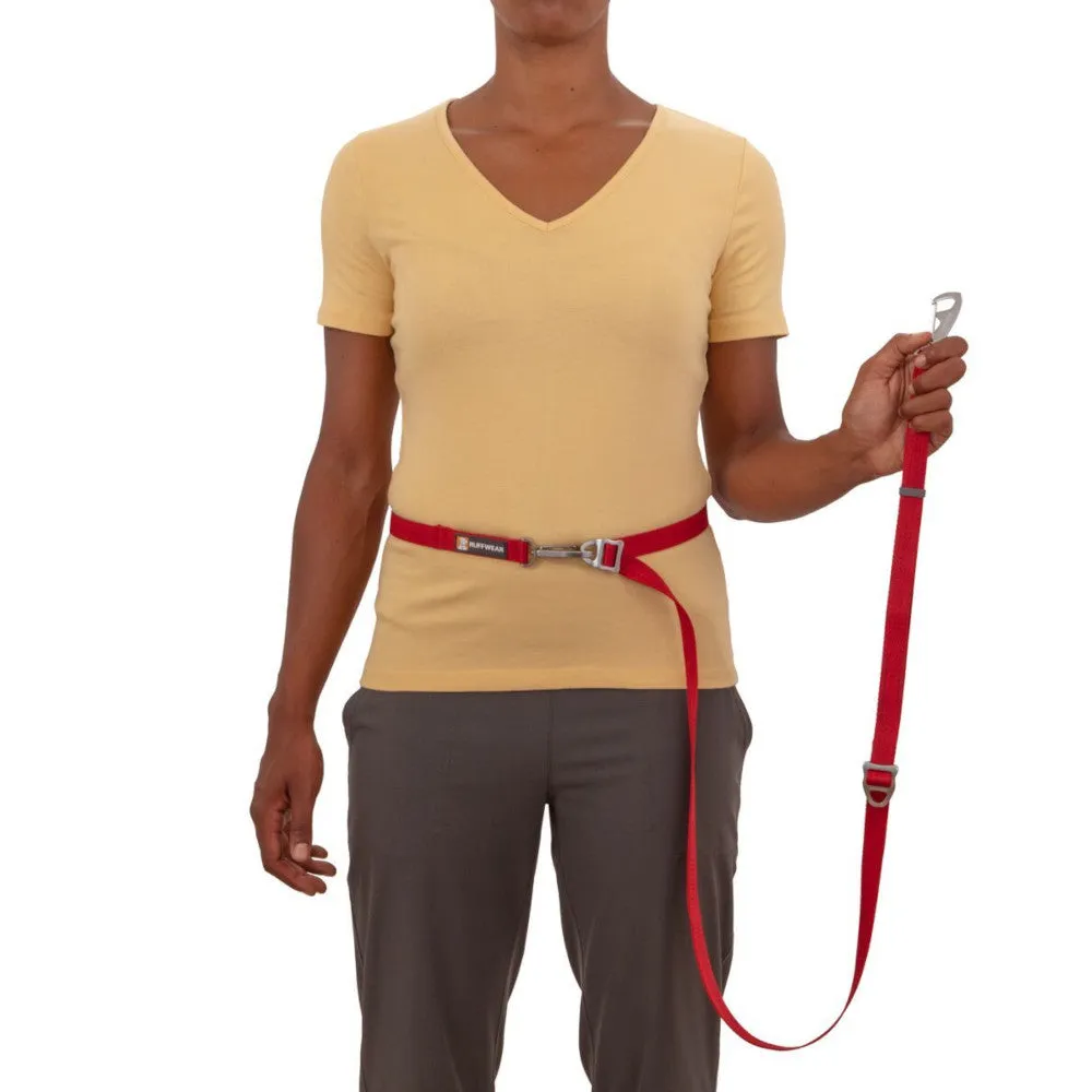Ruffwear Switchbak Lightweight Multi-Function Dog Leash (Red Sumac)